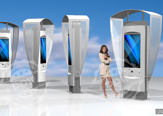 1500 Nits 16/9 โฆษณา LCD Advertising, ป้ายดิจิตอลแบบยืนอยู่คนเดียว