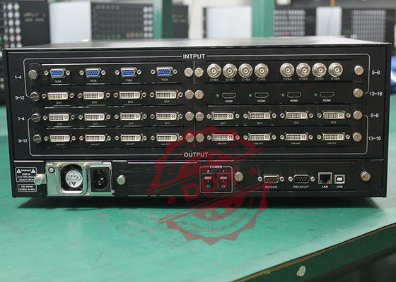 ISO9001 LCD Video Wall Controller 1920 X 1200 4K อินพุตเอาต์พุตฮาร์ดแวร์บริสุทธิ์ DDW-VPH0507