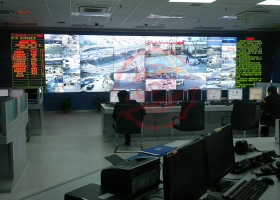 2X3 ห้องควบคุมวิดีโอติดผนัง 55 &#39;&#39; 3.5 มม. Samsung แสดง HDMI VGA 1080P 700 Nits