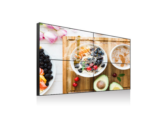 ฝาครอบ Super Thin Bezel ขนาด 3.5 มม. ซัมซุง Control Room Video Wall ความละเอียดสูง 55 นิ้ว