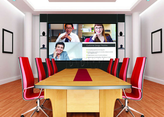 กำแพงวิดีโอแอลซีดี LG FCC ขนาด 55 นิ้วฝาหน้าแคบพิเศษรองรับสัญญาณ HDMI หน้าจอ IPS