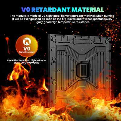 กันน้ํา 500x500 สีเต็ม p3.91 p1.56 P2.604 7680hz แผ่นในภายในภายนอกแสดงผล