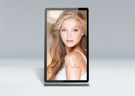 32 นิ้วพีซีจอแอลซีดีสื่อดิจิตอลโฆษณาป้าย FHD 1920x1080 ความละเอียด ISO9001 WLED 500cd / m2 1920x1080 DDW-AD3201S