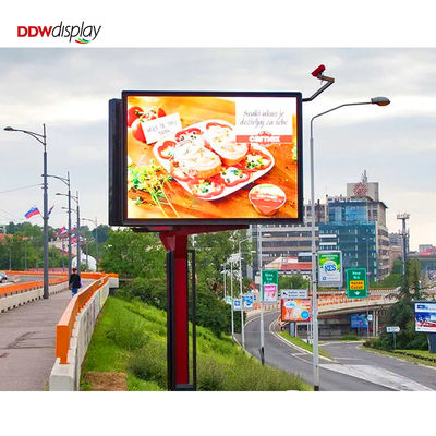 P5 P6.67 P8 P10 กลางแจ้ง LED วิดีโอ ผนังจอ ป้ายโฆษณา อลูมิเนียม กลางแจ้ง LED Screen บิล์ดบอร์ด