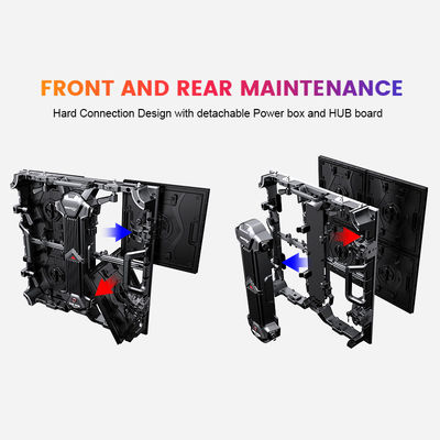 จอ LED สําหรับการใช้งานแบบอาชีพ 160/160° มุมมองและความละเอียด 5000:1