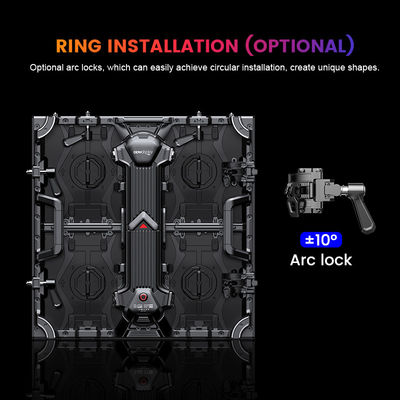 จอ LED สําหรับการใช้งานแบบอาชีพ 160/160° มุมมองและความละเอียด 5000:1