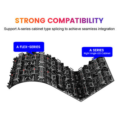 สเตจเช่า LED Display P3.91 Indoor SMD2020 700 nits 500*500 อลูมิเนียมแบบเจาะเจาะ 14Bit 60Hz/50Hz 3840 1/16s AC100-240V 50/60