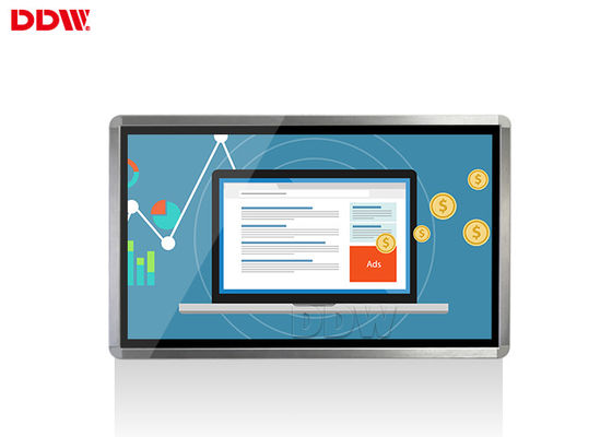 จอแสดงผลแบบติดผนัง FHD ในร่มหน้าจอสัมผัสความสว่างสูง