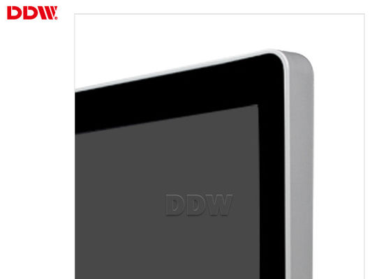 ป้ายโฆษณาดิจิทัลแบบยืนเดี่ยวขนาดความจุ 500 cd / m2 ขนาด 65 นิ้วจอ LCD โฆษณาหลายภาษา