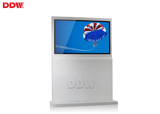 ซอฟต์แวร์ป้ายดิจิตอลในร่มยืนฟรีแวร์ 65 "จอแสดงผล LCD 500cd / m2 DDW-AD6501S