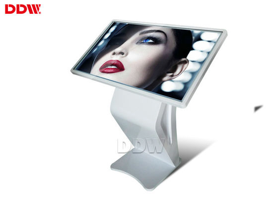 หน้าจอสัมผัส 47 นิ้วระบบกันสะเทือนแบบ TFT Digital Signage Totem Wled Backlit Type