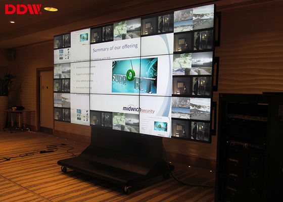 จอแสดงผลแอลซีดีโฆษณาตัวประมวลผลวิดีโอผนัง 4x4 40 ช่องอินพุตเอาต์พุต 18/36 ช่อง DDW-VPH1010