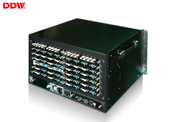 ผนังวิดีโอแบบสแตนด์อโลนควบคุมจอแสดงผลหลายรองรับช่องต่อ HDMI / DVI / VGA DDW-VPH0606