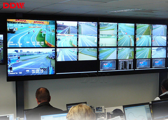 ผนังวิดีโอแคบขนาด 1.8 มม. ของ LG ขนาด 49 สำหรับห้องควบคุม Center DDW-LW490DUN-TJB1