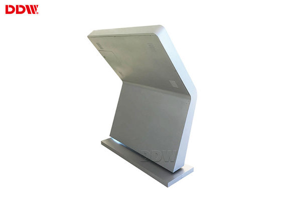 DDW ที่กำหนดเอง 49 นิ้ว 500cd / m2 ชั้นยืนตู้หน้าจอสัมผัสจอแอลซีดีสำหรับศูนย์ช้อปปิ้ง DDW-AD4901TK