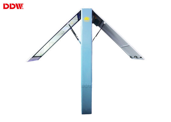 กันน้ํา สะอาดกลางแจ้งดิจิตอลป้ายพื้นยืนจอสัมผัส 55 " 3600 วัตต์