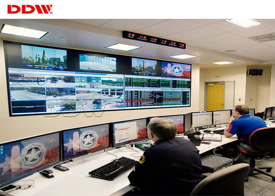จอแสดงผล splicing videowall โค้งวิดีโอผนังเชิงพาณิชย์ 60Hz หลายภาษา DDW-LW460HN12