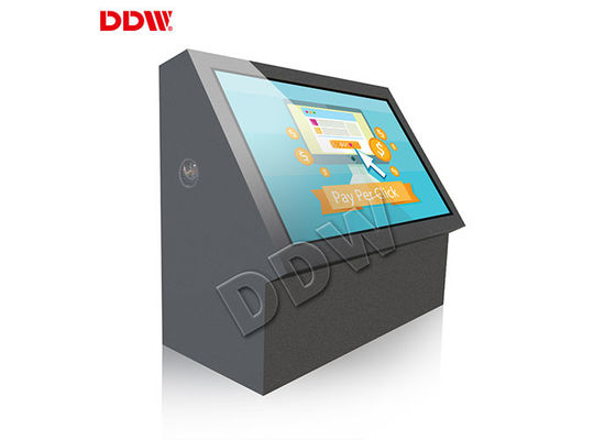 55 นิ้ว Outdoor IP65 กันน้ํา Floor Stand หน้าจอสัมผัส Kiosk หน้าจอโฆษณา Android 6.1 OS DDW-ADO5501SN