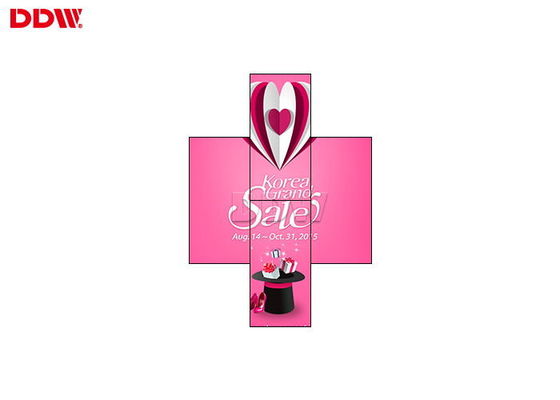 3.5 มม. 55 "1080P 500 Nits ผนังวิดีโอจอแอลซีดีที่ไม่สม่ำเสมอ