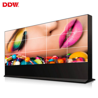 จอภาพวิดีโอ LCD แบบฝาแคบ DDW จอแอลซีดีแบบบางพิเศษ 8 บิต 16M สีรองรับพอร์ตสัญญาณหลากหลาย