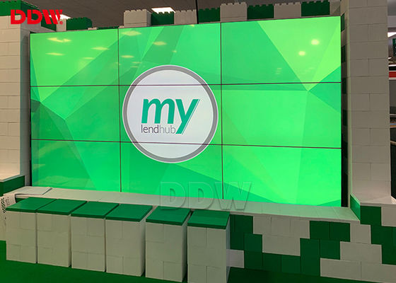 ผนังวิดีโอ LCD DDW ความสว่างสูงสำหรับห้องประชุมและห้องประชุม