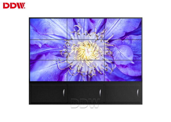 Digital Bezel Less DDW LCD Video Wall Display พร้อม Video Matrix Processor