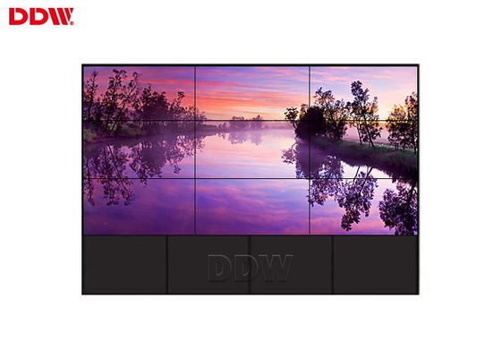 จอแสดงผล LCD แบบฝาผนังแคบพิเศษ 3x3 / Frameless LCD 500 Nits