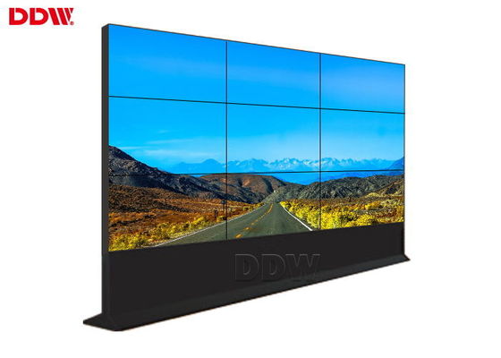 Backlight ปรับ DDW LCD Video Wall HD การออกแบบโครงสร้างฝังตัว