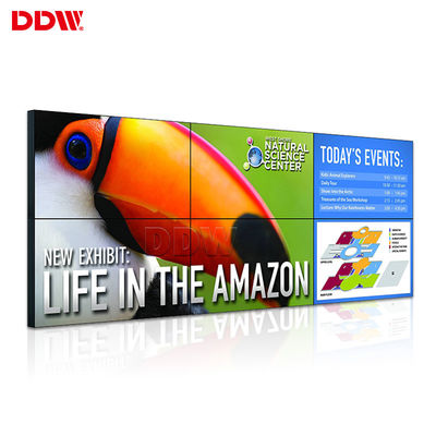 Motion Sensor 55 20dots Capacitive Touch Video Wall ความละเอียดทางกายภาพ 1920 * 1080 TFT LCD