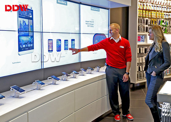 Motion Sensor 55 Interactive Video Wall ความละเอียดทางกายภาพ HD 1920 * 1080 LED Backlight