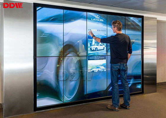DDW Commercial Multi Touch Wall Display, LCD หน้าจอสัมผัสขนาดใหญ่