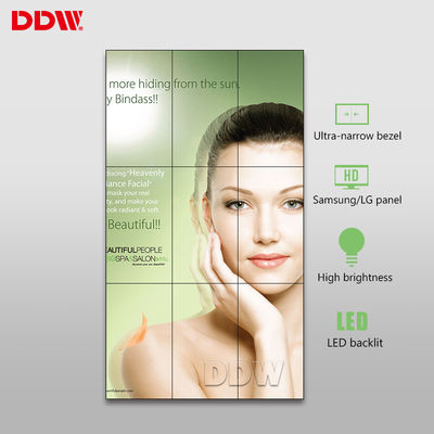 RS232 46 Video Wall Display ความสว่าง 500 Nits การกระจายความร้อน 819 BTU / H สูงสุด