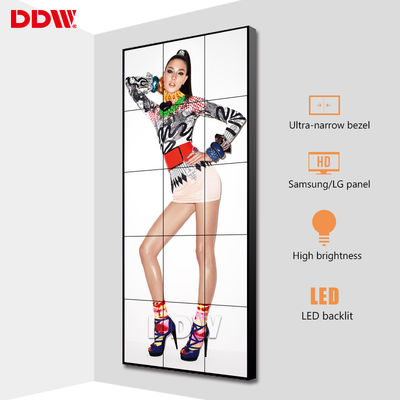 การส่งแบบอนุกรมการระบายความร้อนด้วยผนังวิดีโอเชิงพาณิชย์พร้อมพัดลมเสียงรบกวนต่ำ