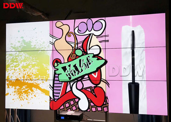 ผนังวิดีโอเชิงพาณิชย์ออกแบบอย่างมีสไตล์พร้อมแผง LG / Samsung ดั้งเดิม