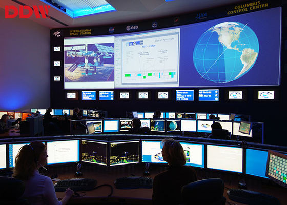 ป้ายโฆษณากะพริบกำแพงวิดีโอกล้องวงจรปิดพร้อมขายึดติดผนัง