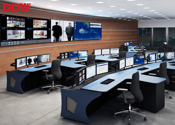 สถานีออกอากาศ CCTV Video Wall แผงต้นฉบับความละเอียดสูงพร้อมขายึด