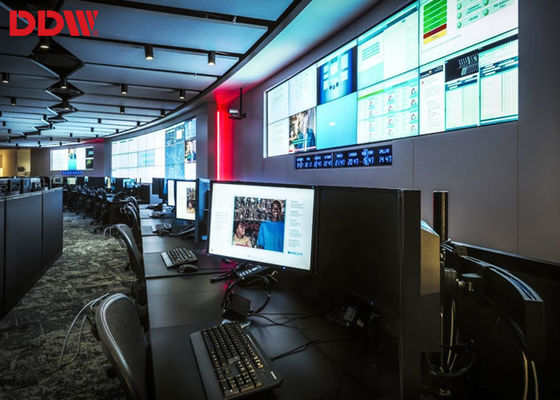 ระบบรักษาความปลอดภัยวิดีโอขนาด 55 นิ้ว / จอแสดงผลแบบหลายจอแบบดั้งเดิม 500 Nits