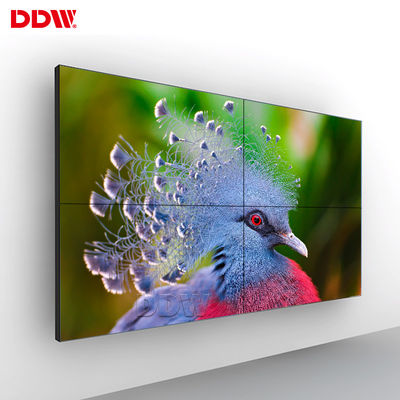จอแสดงผล LCD Video Wall แบบไม่มีรอยต่อ 46 นิ้วมุมมอง 178 องศาอัตราการรีเฟรช 60Hz