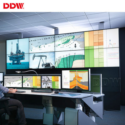 โปรเซสเซอร์ LCD Video Wall Dp 4K DVI อินพุต HDMI SD Android IOS Control 32 บิต