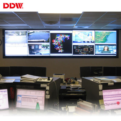 โปรเซสเซอร์วิดีโอวอลล์ความละเอียดสูงสำหรับจอ LCD 16x16 จอขนาดใหญ่ RS232 LAN