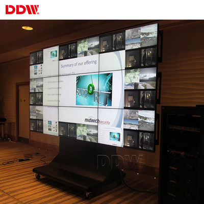 โปรเซสเซอร์วิดีโอวอลล์ 1920x1080 2x2 สำหรับระบบผนังวิดีโอ LCD HDMI DVI VGA