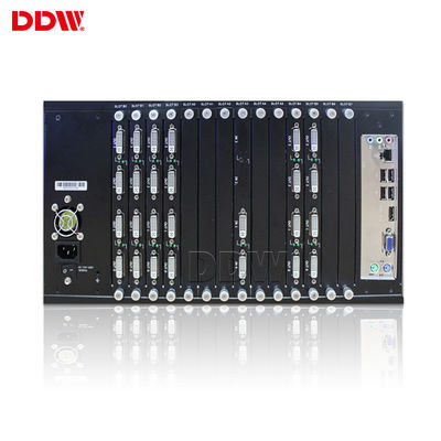 Full HD DVI Video Wall Controller, RS232 LAN Control Video Display Wall Controller