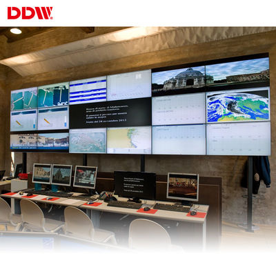 ตัวควบคุมผนังวิดีโอทีวีแบบฝาแคบพิเศษ, อินพุต VGA HDMI DVI กล่องโปรเซสเซอร์ LCD Video Wall