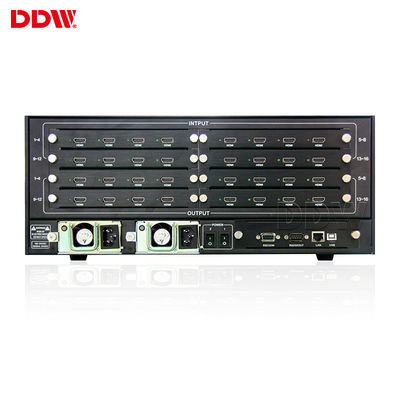 Drop Ship Pure HDMI Loop Video Wall Control Box แต่ละช่อง FHD 1920 X 1080 RS232 LAN