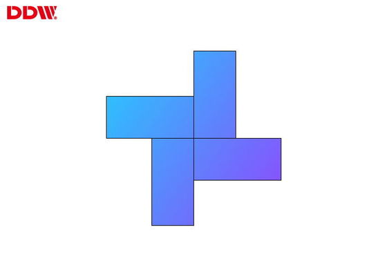 ผนังวิดีโอศิลปะการออกแบบโมดูลาร์ / ผนังวิดีโอ LCD ที่สวยงามไร้รอยต่อ