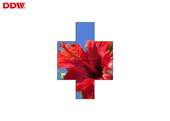 โครงสร้างที่ยืดหยุ่นกำแพงวิดีโอที่ไม่สม่ำเสมอสำหรับสนามบิน Finacial รถไฟใต้ดิน