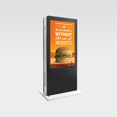 IP65 Waterproof 2500cd 65 "High Brightness Digital Signage