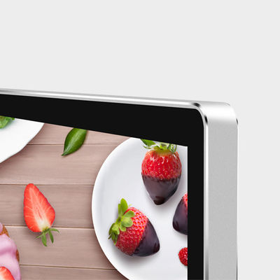 หน้าจอสัมผัสแบบตั้งพื้น Android Signage Digital Signage ขนาด 55 '' ขนาดเล็ก Capacitive Multi Touch