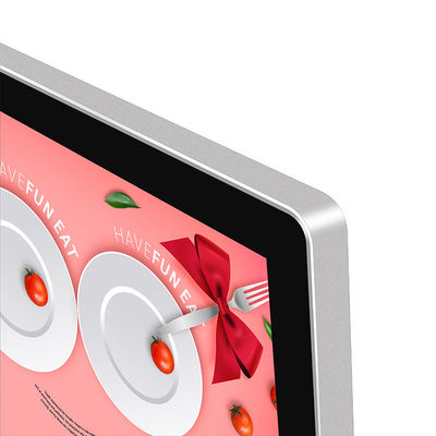 หน้าจอป้ายดิจิตอล 22 นิ้ว Sd การ์ดหรือพอร์ต Usb, จอแสดงผลหน้าจอสัมผัส Totem Display DDW-AD2201W