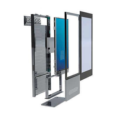 65 นิ้ว Outdoor All aluminum ความสว่างสูง Digital Signage
